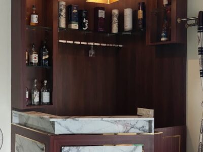 TV unit and Bar counter