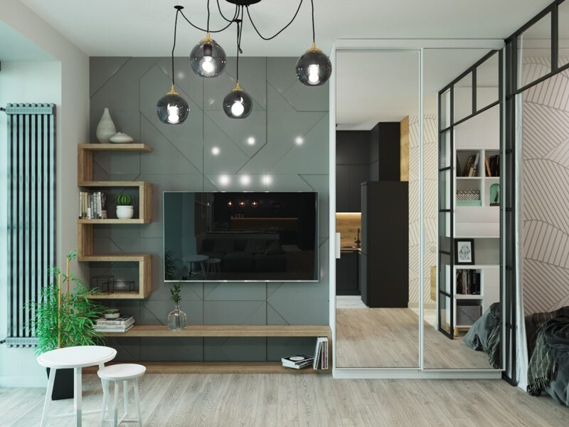 TV unit and Bar counter