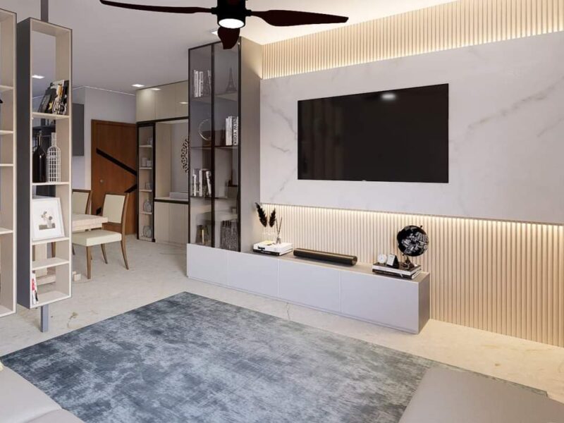 TV unit and Bar counter